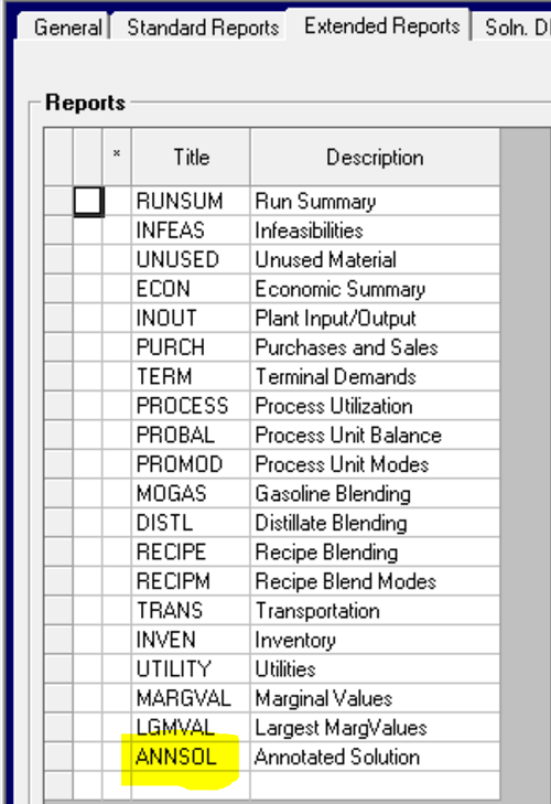 29 ExtendReportSelections